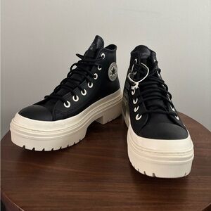 Converse Black Chuck Taylor All Star Platform Waterproof Sneakers US women’s 5.5